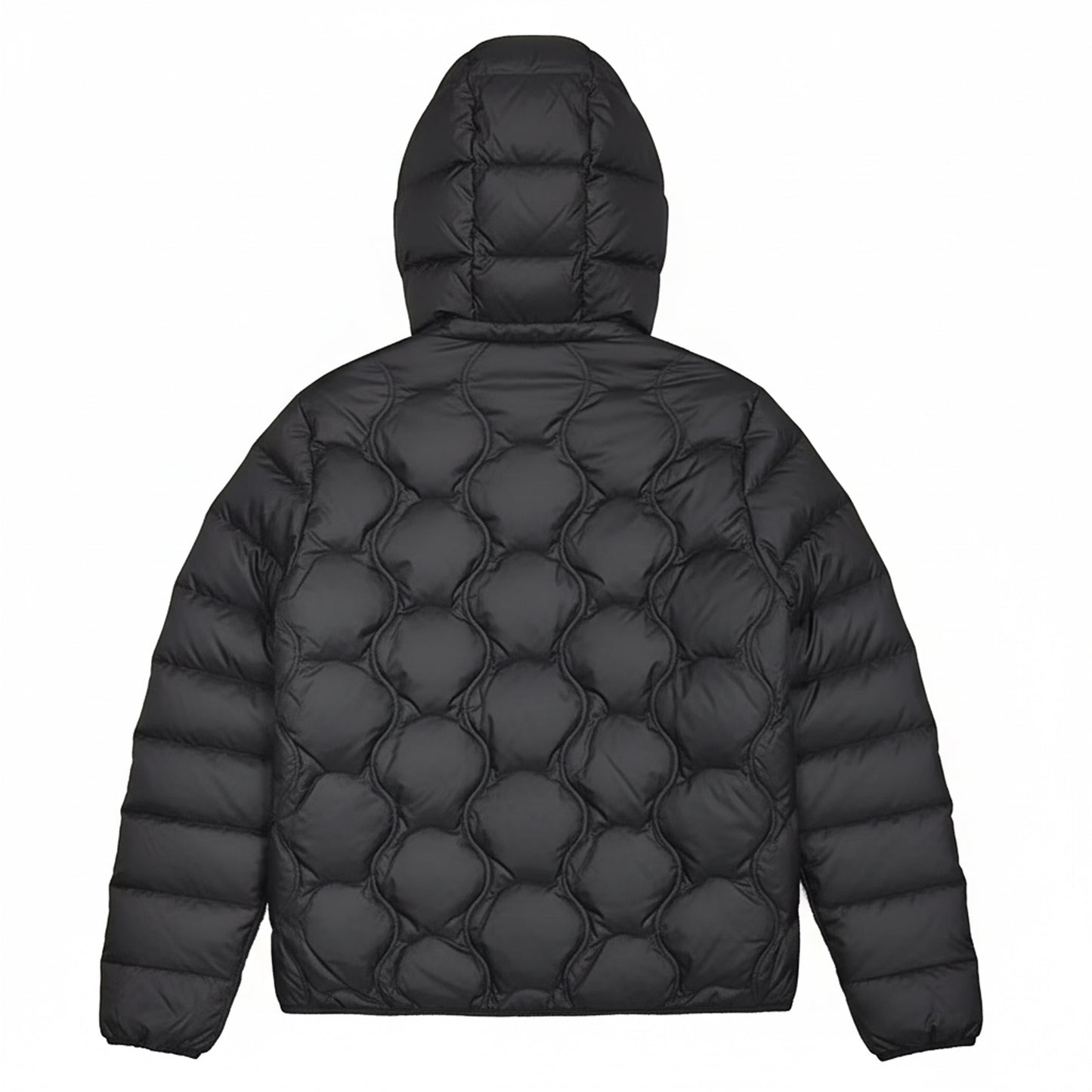 Women's blue down jacket