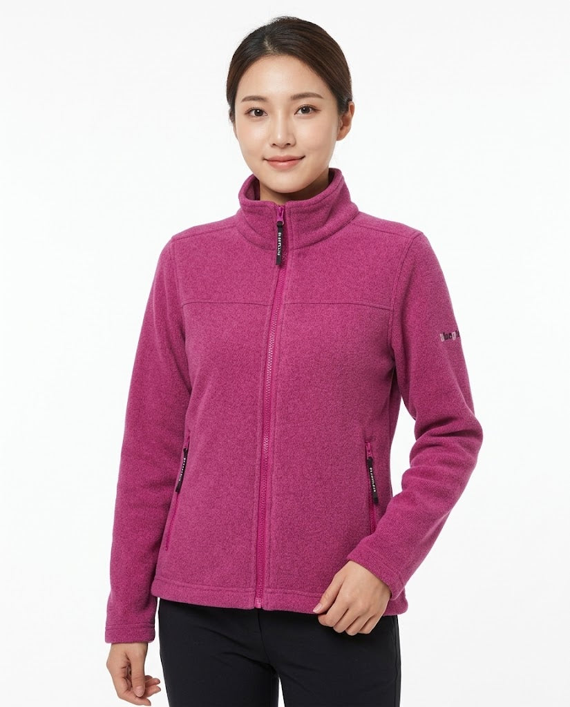 Women's sweatshirt jacket