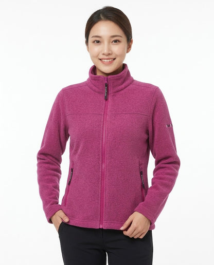 Women's sweatshirt jacket