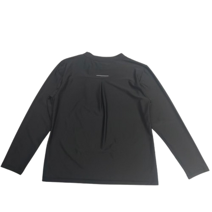 女裝汗布圓領長袖衫