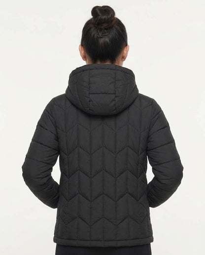 Women's white down jacket