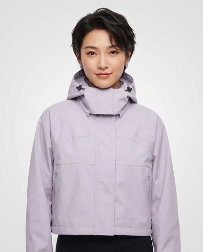 Women's waterproof and breathable windbreaker