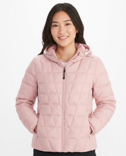女裝粉色羽絨外套