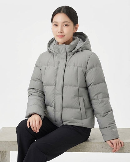 女装连帽羽绒