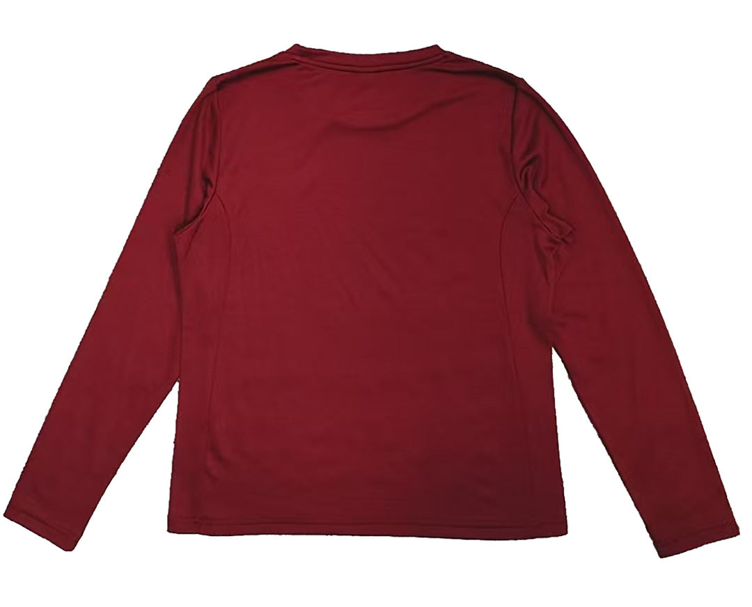 女裝羊毛汗布圓領長袖衫