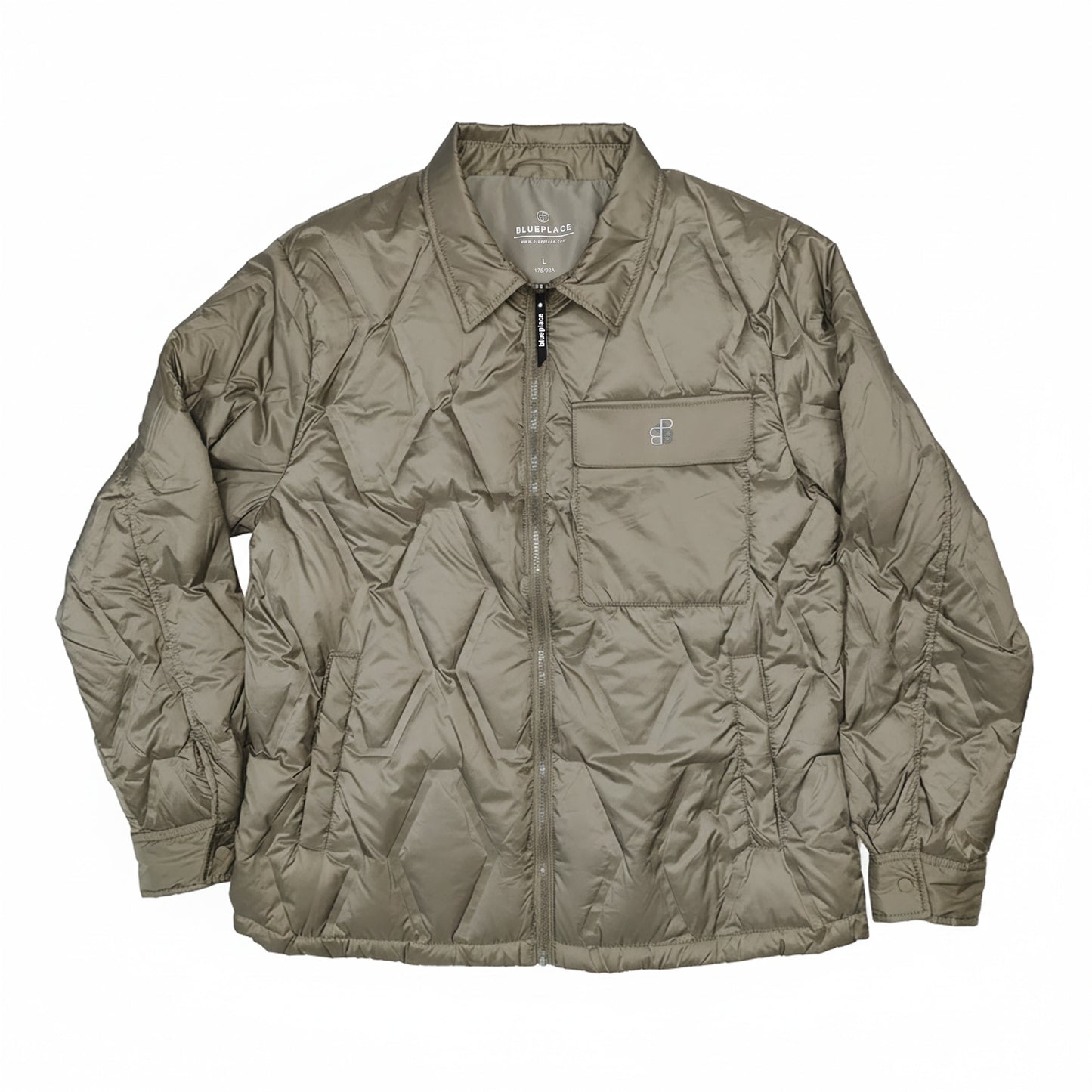 Men's seamless lightweight down jacket