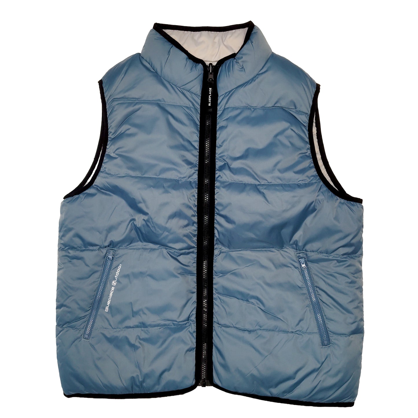 男装双色2穿羽绒背心