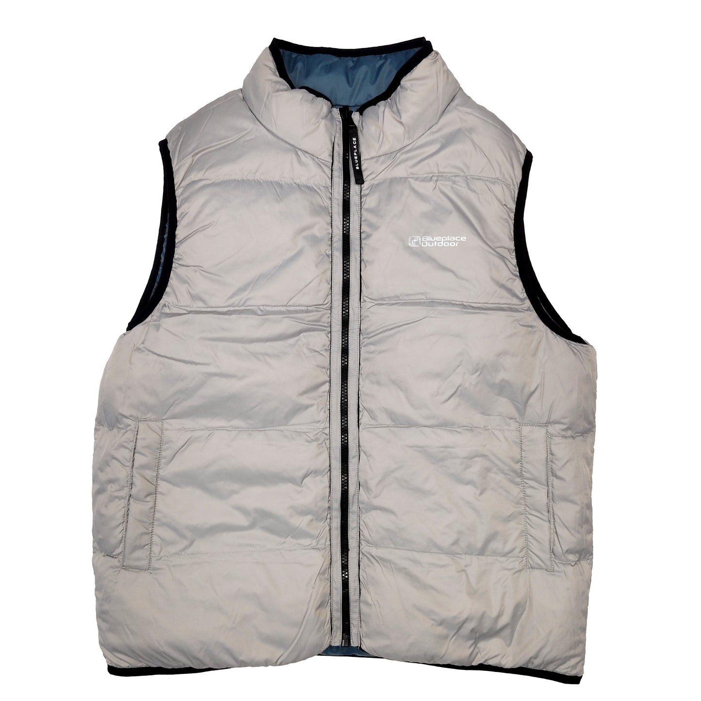 男装双色2穿羽绒背心