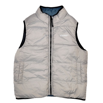 男装双色2穿羽绒背心