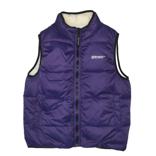 Men's two-tone 2-way down vest