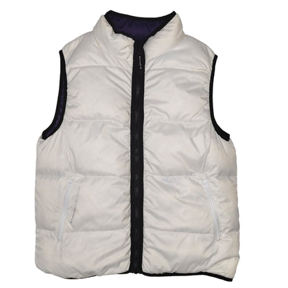 男装双色2穿羽绒背心