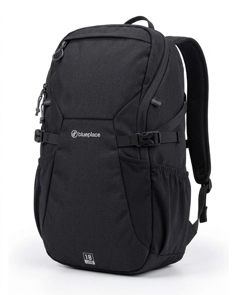 【Urban Outdoor·專業輕量】戶外登山徒步雙肩背包 18L｜減壓透氣背墊背包